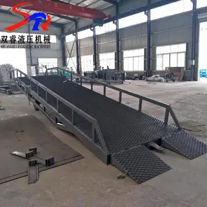 10吨移动式登车桥斜坡式装卸平台集装箱坡道过桥月台货物装卸设备