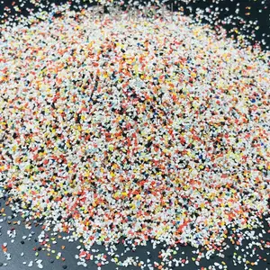 冉鹭树脂砂专业喷砂磨料 环保轻质砂 环氧地坪砂20/30 40/60可定制