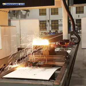 工字型钢光纤激光切割机 型钢激光二次加工线 切割打孔坡口一体