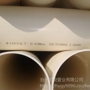 供应pvc给水管200批发厂家