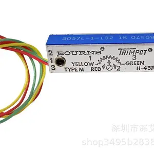 3057L-1-501/3057L-1-501M BOURNS精密电位器 500欧5%长方形