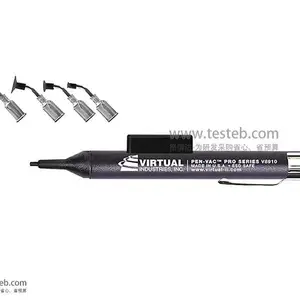 美国Virtual V8910-9BK-ESD真空吸笔塑料笔身含4个吸笔头3.18/6.35/9.53mm