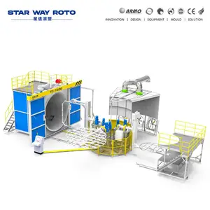 塔转式滚塑机 星途滚塑成型设备厂家 滚塑加工