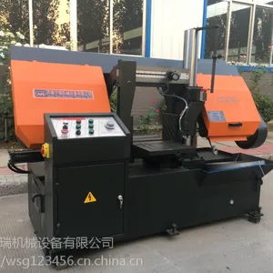 济南宁瑞机械***双立柱卧式半自动锯床GZ-4226高精度锯切质优价廉锯切各种钢材