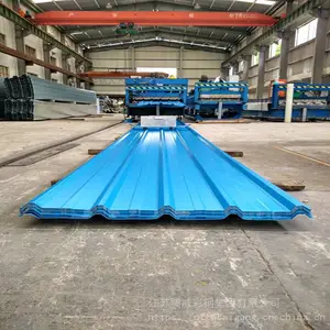 YX25-205-820型宝钢白灰色单层彩钢瓦 腾威防水彩钢瓦楞板