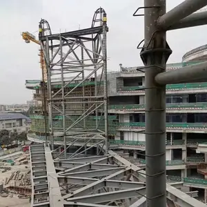 重型管式箱梁式大跨度钢桁架屋架连廊屋盖桥梁深化设计加工安装