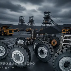 供应前四后八实心轮胎 900-20 1000-20 1100-20 1200-20 1200-24 1400-24大迪实心轮胎矿山轮胎