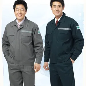 春秋工作服 工程服 棉质(厂家定制、厂价直销)春秋长袖套装 防护工装,来图来样定制,款式颜色面料定制