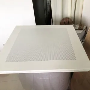 供应800X800铝扣板 工程铝扣板吊顶 微孔铝天花