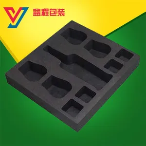 广州化妆品eva包装内衬彩色植绒eva收纳盒 护肤品eva内托 来样定制