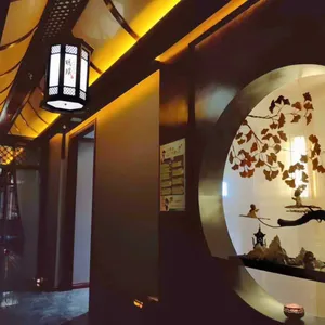 新中式灯具 现代中式禅意吊灯 新中式吊灯客厅灯具现代大气吊灯