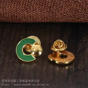 金属立体镂空司徽 制作电镀镂空胸针 挂在衣服上的logo真金胸章