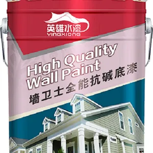 佛山涂料厂真石漆英雄水漆HK9102抗碱调色封闭底漆