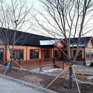 青岛庄园木屋设计安装城阳度假木屋建造