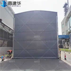 东莞市 大型推拉棚 夹透明雨棚 移动遮阳棚