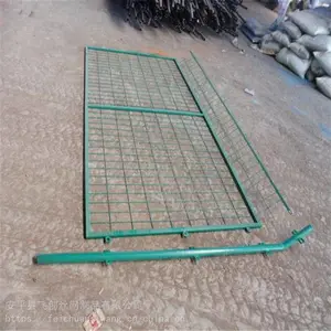 双边丝框网 圈地河道围栏 双边丝护栏 公路铁丝网