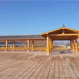 吕梁八角凉亭-佰乐防腐木-防腐木八角凉亭安装