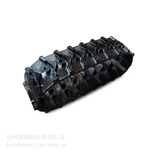 厂家专业生产除雪扬雪机 扫雪车橡胶履带行走系统