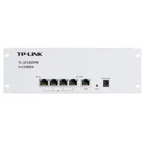 TP-LINK TL-SF1005PM 5口百兆POE交换机 监控无线AP供电器