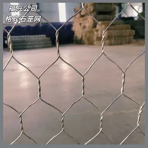 福兴丝网 石笼网箱 河道护岸格宾石笼 生态铅丝笼生产厂家