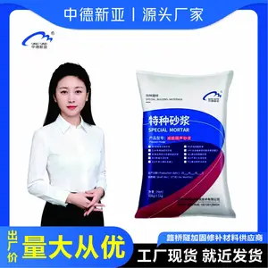 中德新亚铝酸盐无机防腐砂浆 单组份无机耐酸碱防腐砂浆 污水池管廊烟道非开挖修复厂家直供