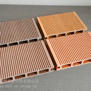 sambo深圳户外塑木地板公园绿化园林景观休闲平台有安装服务