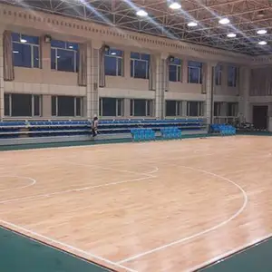 篮球场运动木地板安装-篮球场运动木地板-立美建材品质过硬