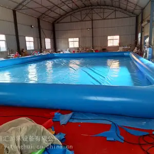 厂家销售户外游乐场水上乐园儿童充气水上滑梯充气游泳池