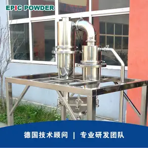 椰壳炭负极材料磨粉设备 圆盘式气流磨超微粉碎 优明科