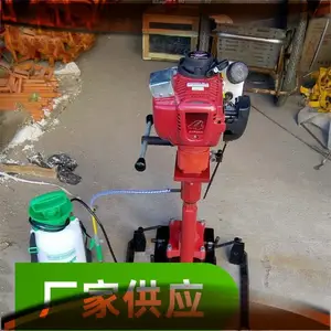 亿安供应手持式内燃改锚机 使用方便 SRZ-2轨枕螺栓钻取机