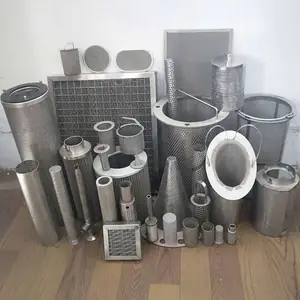 不锈钢过滤网筒冲孔网筒工业管道滤筒Y型篮式过滤器
