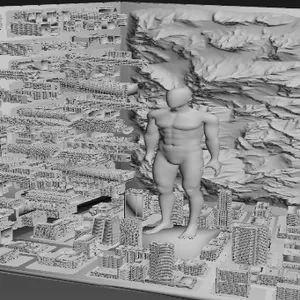 雕塑3D设计工艺 上海阮泓科技供应