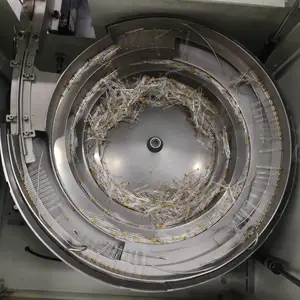 深圳医疗订制批发振动盘五金螺丝开关二极管插针毛刷震动盘自动送料机
