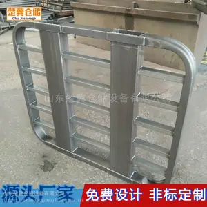 河南镀锌圆角托盘高承重托盘面粉厂化肥厂托盘