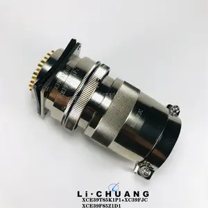 XCE系列 XCE39F85K1D1 圆形航空插座 方盘固定连接器 接插件