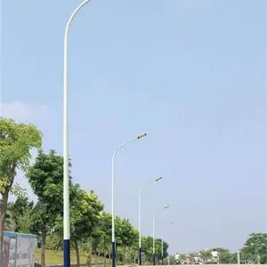 13米市电路灯,200W模组灯,单弯灯杆