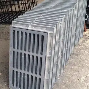 球墨铸铁雨水箅子铸铁排水沟盖板国标市政铸铁雨水箅子厂家