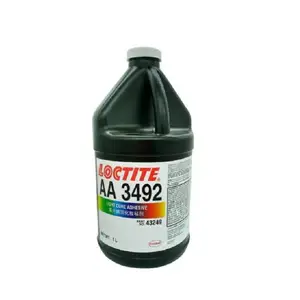 LOCTITE 3492 透明淡稻草色 1L/瓶 UV无影胶 精密电子元件紫外线固化胶