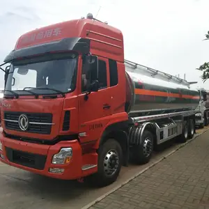 350马力天龙前四后八铝合金运油车 30方轻量化铝合金运油车