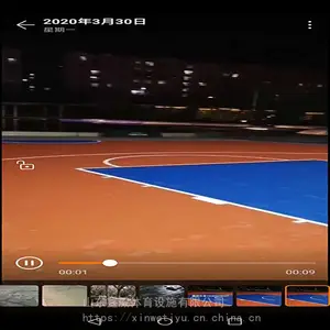 塑胶篮球场 丙烯酸篮球场 货源充足