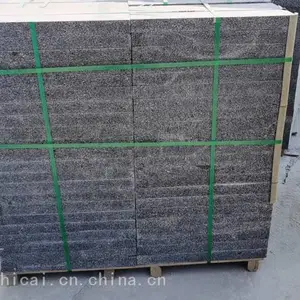 山东青石板自然面-黄金麻石材加工荔枝面