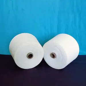 华潍纺织纱线阻燃涤纶纱 涤棉纱 涤纶纱 涤粘纱常年现货