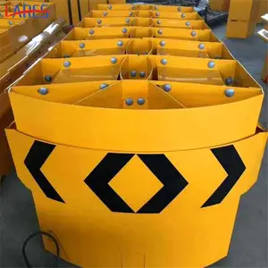 高速公路可导向防撞垫 TS级TA级隧道匝道口减速缓冲垫防撞垫厂家定制