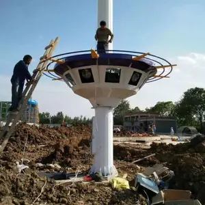 15��18�������и˵�8��12�׻���LED�㳡ѧУ�ٳ��߸˵�