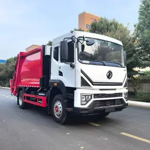 自卸垃圾清运车 物业小区垃圾转运车 后挂桶垃圾运输车