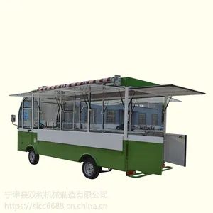 山西多功能小吃车外形靓丽吸引眼球