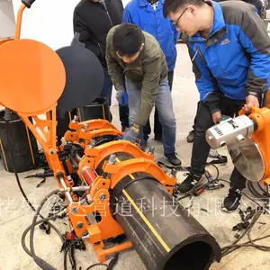 燃气pe管全自动热熔对接焊机 315热熔机 250pe管对焊机 355pe热熔机 全自动pe管热熔