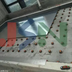 江苏CDM型浮筑楼板减震器-天然橡胶减振器-JSN金诺橡胶浮动地台