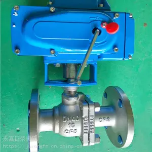 �����ֻ� Q941F-16C DN50̼�ֵ綯�� AC220V��ͨ�����͵綯��