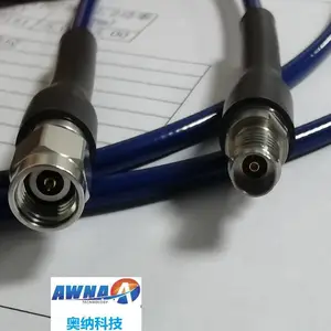 40GHz超柔低损耗射频测试电缆AU360、镀银铜绕包双层屏蔽